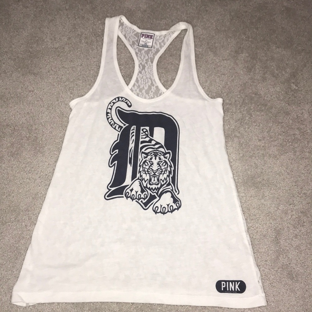 PINK Detroit Tiger Tank